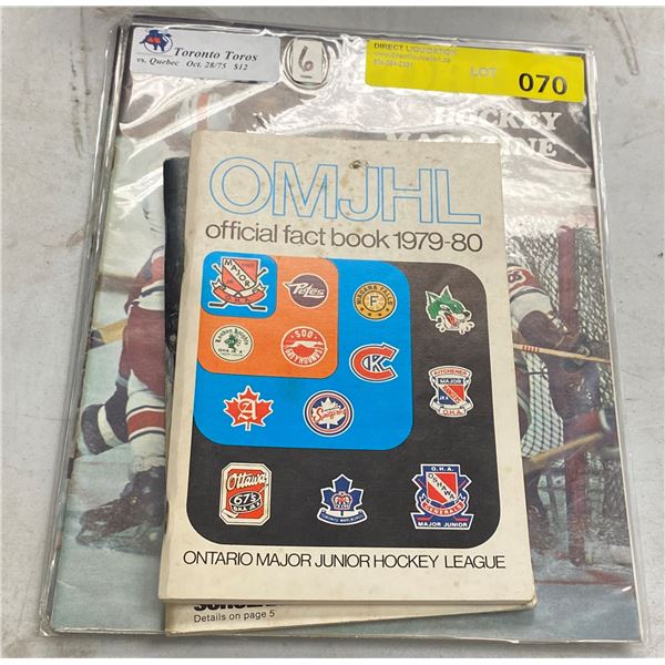 Lot of Hockey Books