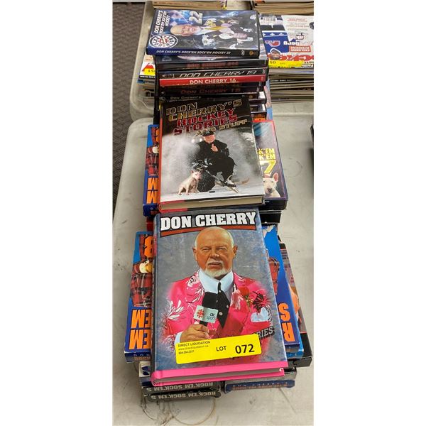 Lot of Don Cherry Books and DVDs