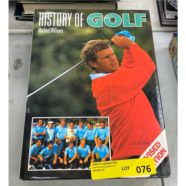 Lot of Golf Books