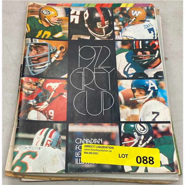 Lot of Football Programs