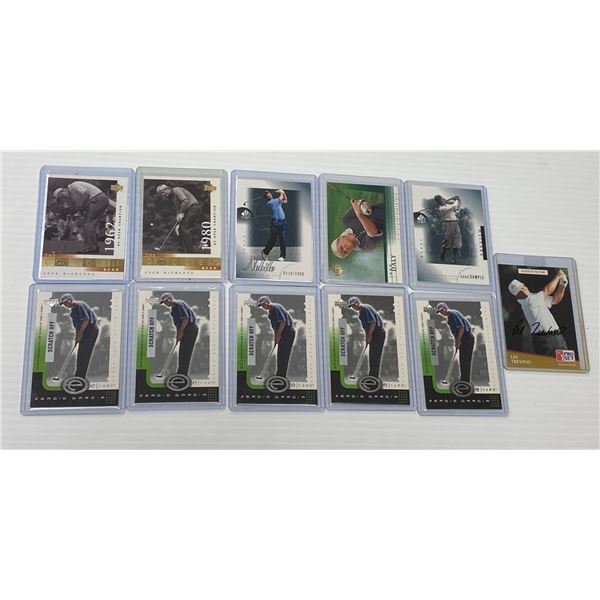 Lot of Golf Cards (Some Signatures)