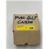 Image 2 : Lot of Vintage Misc. Golf Cards