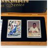 Image 3 : Troy Aikman Signature Series Porcelain Card Set( 2 Signed Cards)