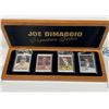 Image 1 : Joe DiMaggio Signature Series Porcelain Card Set(1 Signed Card)