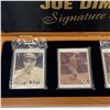 Image 2 : Joe DiMaggio Signature Series Porcelain Card Set(1 Signed Card)