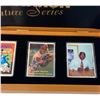 Image 3 : Hank Aaron Signature Series Porcelain Card Set(3 Signed Cards)