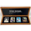 Image 1 : Stan Musial Signature Series Box Set of 4 with 2 Signed Cards