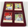 Image 1 : Set of 4 Porcelain Babe Ruth Big League Chewing Gum Cards