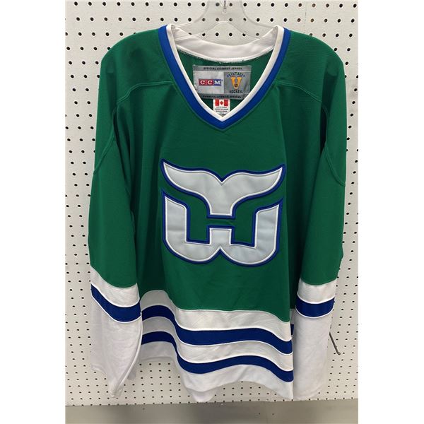 Size 54 CCM Liut #1 Whalers Jersey