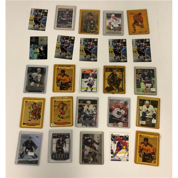 Lot of Aprox 50 NHL Hockey Cards