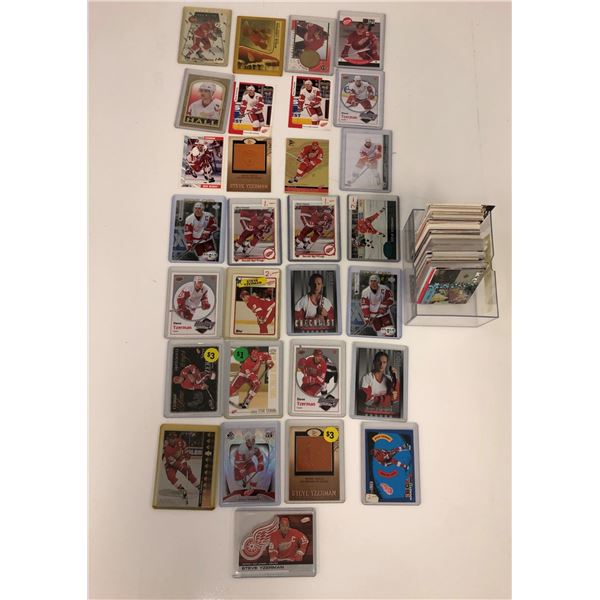 Huge Lot of Steve Yzerman cards