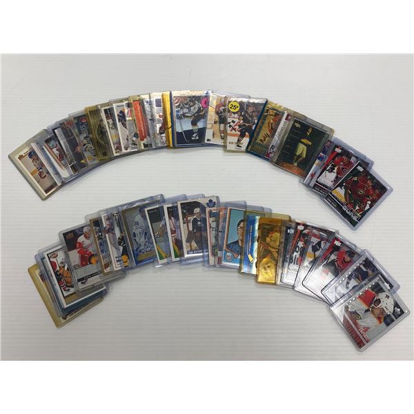 Lot of Aprox 50 NHL Hockey Cards