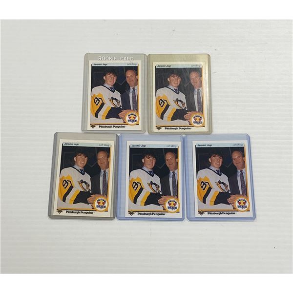 Lot of 5 Jaromir Jagr Cards