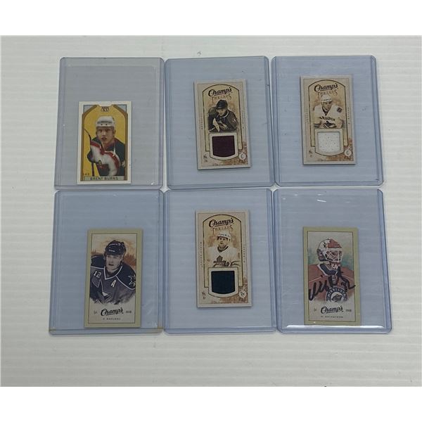 Lot of Mini NHL Hockey Cards(Patches, Signature)
