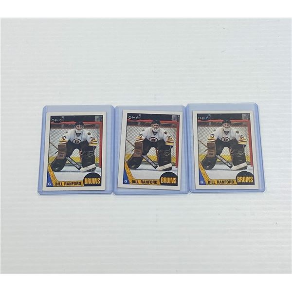 Lot of 3 Bill Ranford Cards