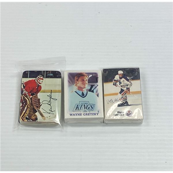 Lot of 3 Packs Mini Hockey Cards