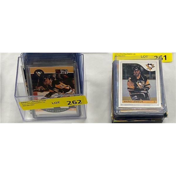 Aprox 65 Mario Lemieux Hockey Cards