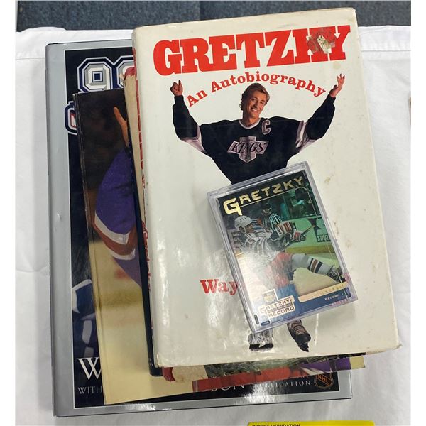 Lot of Gretzky Books and Cards