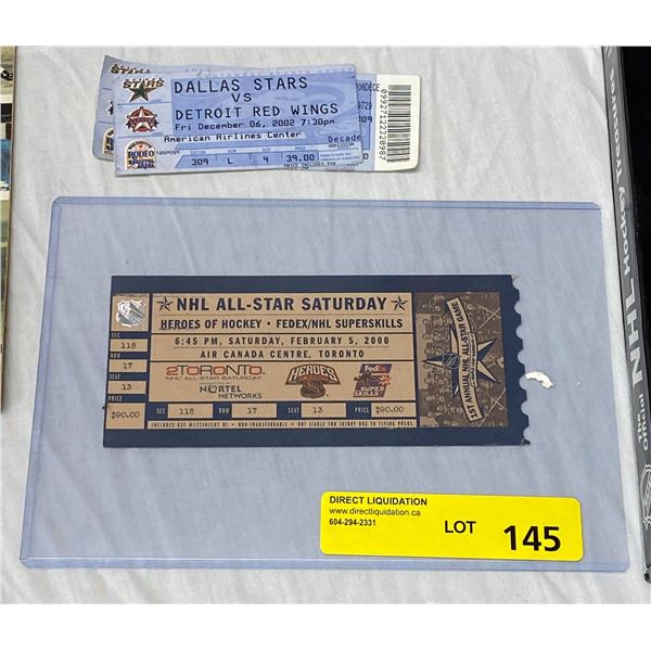 Lot of Hockey Tickets