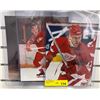 Image 1 : Detroit Red Wings Signed 8x10 (Bret Hall, Alex Delvecchio & Norm Ulman)