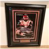 Image 1 : Framed Dale Earnhardt . Sr. Winston Cup Nascar Series print "In Memory of a Champion" - approx. 20in