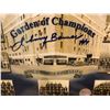 Image 2 : Framed Garden of Champions Home of the Toronto Maple Leafs 1931-1999 print signed by Johnny Bower - 