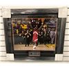 Image 1 : Framed Kawhi Leonard #2 Toronto Raptors 2019 NBA Champions NBA Finals MVP print - approx. 24 1/2in x