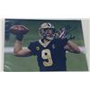 Image 1 : Drew Brees Signed Photo 12x8" w/COA