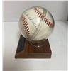 Image 3 : Hank Aaron Signed Baseball w/COA and Stand