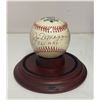 Image 1 : Joe DiMaggio Signed Baseball w/COA and Stand