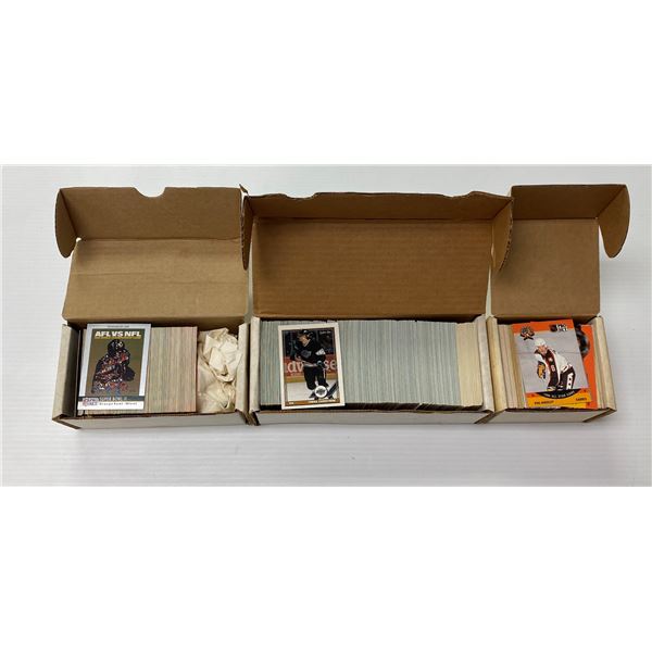 3 Boxes of Pro Set & O'Pee Chee Cards