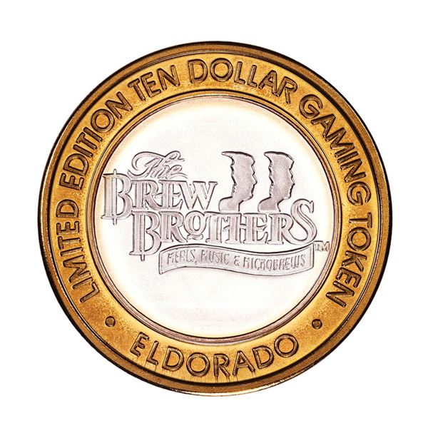 .999 Silver Eldorado Hotel and Casino Reno, NV $10 Casino Gaming Token Limited Edition