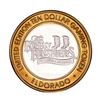 Image 1 : .999 Silver Eldorado Hotel and Casino Reno, NV $10 Casino Gaming Token Limited Edition
