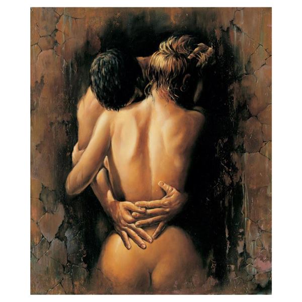 Igor Semeko "Hug" Limited Edition Giclee On Canvas