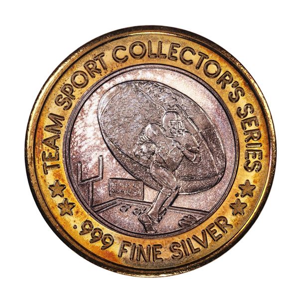 .999 Fine Silver Station Casino St Charles Missouri $10 Limited Edition Gaming Token