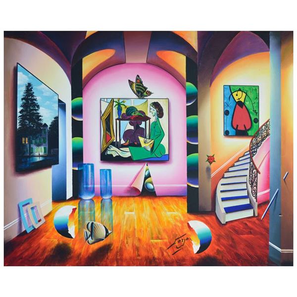 Ferjo "Interior Wonders" Original Oil On Canvas