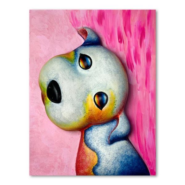 Wang "Angel" Limited Edition Mixed Media On Mixed Media