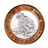 Image 1 : .999 Silver Gold River Laughlin, Nevada $10 Casino Limited Edition Gaming Token