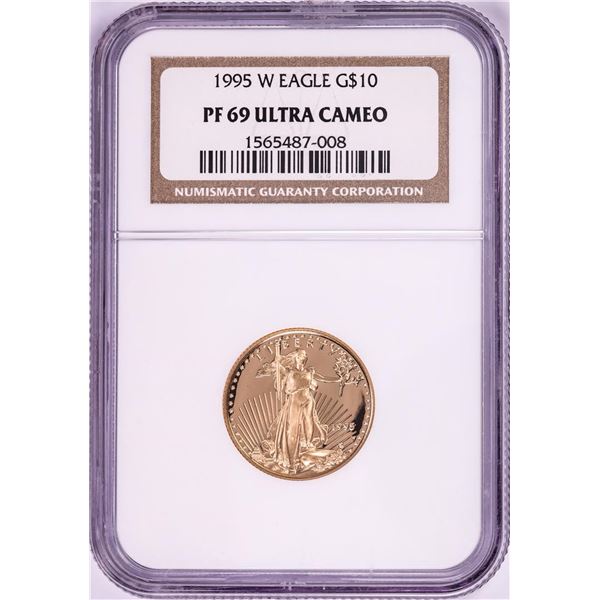 1995-W $10 Proof American Gold Eagle NGC PF69 Ultra Cameo