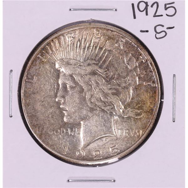 1925-S $1 Peace Silver Dollar Coin