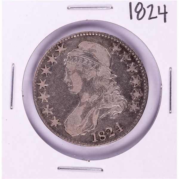 1824 Capped Bust Half Dollar Coin