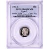 Image 1 : 1981-S Type 2 Proof Roosevelt Dime Coin PCGS PR69DCAM