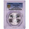 Image 1 : 1985-Mo Mexico Onza Libertad Silver Coin PCGS MS68