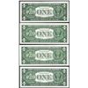 Image 2 : Lot of (4) Uncirculated 1957 $1 Silver Certificate Star Notes