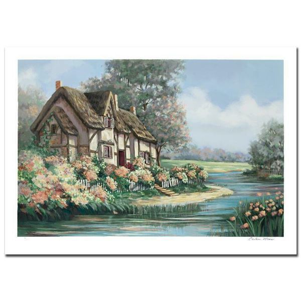 Earlene Moses "Springtime In Sheffield" Limited Edition Serigraph On Paper