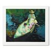 Image 1 : Don Hatfield "Boating" Limited Edition Serigraph On Paper