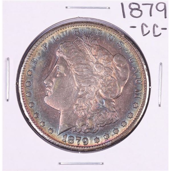 1879-CC Capped Die $1 Morgan Silver Dollar Coin Amazing Toning