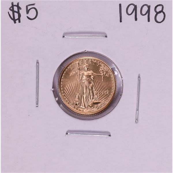 1998 $5 American Gold Eagle Coin