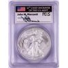 Image 1 : 2013 $1 American Silver Eagle Coin PCGS MS70 First Strike Mercanti Signature
