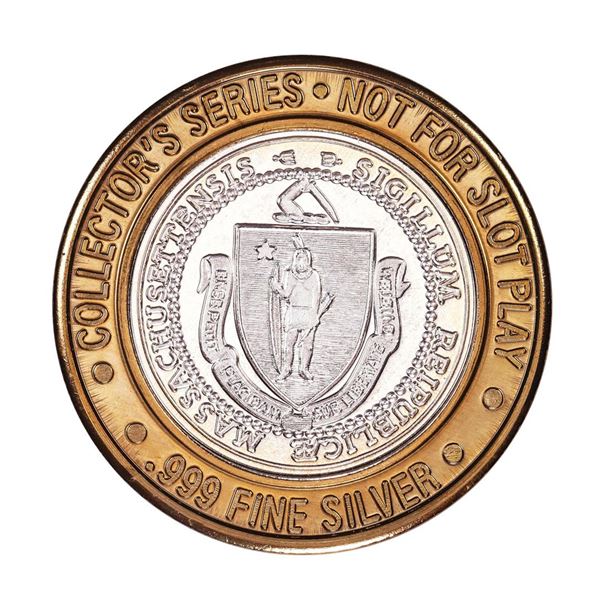 .999 Fine Silver Trump Plaza Atlantic City, NJ $10 Limited Edition Gaming Token